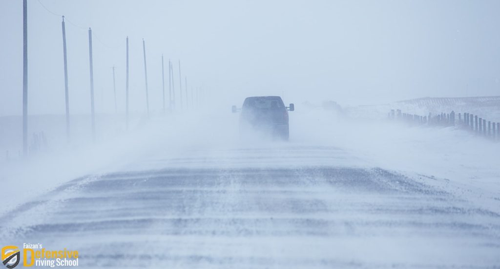 Bad weather conditions can affect traction, visibility and vehicle control. Rain, snow and ice make road surfaces slippery